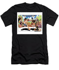 Boxing Match with Crowds Mount Jhonson T-Shirt