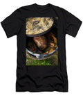 Braised Roast Pork with Vegetables Being Made in a Dutch Oven Herbert Lehmann T-Shirt