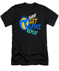 Bump Set Spike Repeat Beach Volleyball Moon T-Shirt