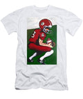 Burgundy Quarterback Ridvan Hauzaree T-Shirt
