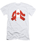 Canadian Hockey Goalie Silhouette Milar Style T-Shirt