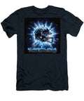 Carolina Panthers Helmet Explosion Kevin Walker and Pixel Reverie T-Shirt