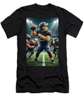 Cat Football Quarterback in Action Matthias Hauser T-Shirt