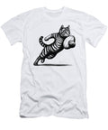 Cat Playing Rugby Job T-Shirt