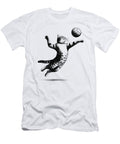 Cat Playing Volleyball Job T-Shirt