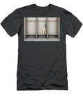 Change Room Cubicles Hangers and Bench Allan Swart T-Shirt