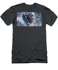 Chicago Bears Player in Snowstorm Kevin Walker and Pixel Reverie T-Shirt