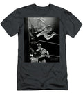 Classic Wrestling Match with Don Muraco Stalking His Opponenthe Ring Jim Fitzpatrick T-Shirt