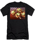 Close Up of Lamb Chops with Limes on Grill Jalag Uwe Bender T-Shirt