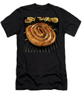 Coil of Italian Sausage on Grill with Onions Paul Poplis T-Shirt