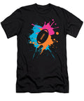 Colorful Rugby Ball American Football Player Gift Thomas Larch T-Shirt