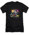 Colorful Rugby Player Rugby Ball American Football Gift Thomas Larch T-Shirt