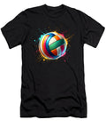 Colorful Volleyball Ball Volleyball Player Lover Job T-Shirt