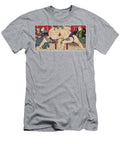 Combat of the Wrestlers of Sumo Umegatani Rodachi and Kimura Shonosuke C 1885 Utagawa Kunitoshi T-Shirt