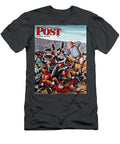 Constantin Alajalov Football Pile Up Saturday Evening Post Cover October 23 1948 Art Vibe T-Shirt