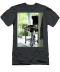 Cooking Gas Grill with Wheels on Terrace Jalag Olaf Szczepaniak T-Shirt
