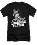 Crazy Lacrosse Player Lacrosse Game Kanig Designs T-Shirt