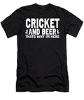 Cricket and Beer Quotes Manuel Schmucker T-Shirt