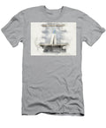 Cricket Bat in Change Room Watercolor Allan Swart T-Shirt