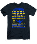 Cricket Gift Enjoy the Game and Chase Your Dreams Dreams Do Come True Funnygiftscreation T-Shirt