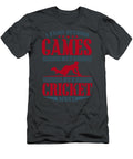 Cricket Gift I Enjoy Outdoor Games But Love Cricket Most Funnygiftscreation T-Shirt