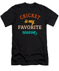 Cricket Is My Favorite Season Cricket Lover Retro Vintage Jensen Cena T-Shirt