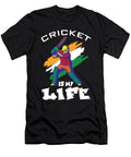 Cricket Is My Life Cricketer Moon T-Shirt