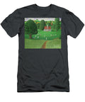 Cricket Match At St Marys Grange Wiltshire 1986 Larry Smart T-Shirt