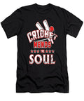 Cricket Mends the Soul Cricket Player Gift Idea Kanig Designs T-Shirt