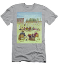 Cricket on the Green 1987 Watercolour on Paper Gillian Lawson T-Shirt