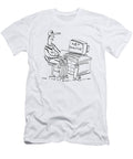Cricketer At Computer Net Practice Robert Thompson T-Shirt