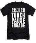 Crouch Touch Pause Engage Rugby Player Team Gift Thomas Larch T-Shirt