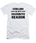 Curling Is My Favorite Season Funny Sports Gift Jane Keeper T-Shirt