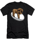 Cute Sloth Sleeps on a Rugby Ball Mister T-Shirt
