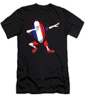 Dabbing France Rugby Ball 2019 Fans Kit for French Supporters Players Coaches and Rugger Football Lovers Martin Hicks T-Shirt