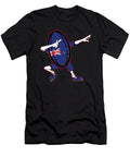 Dabbing New Zealand Rugby Ball 2019 Fans Kit for Kiwi Supporters Players Coaches and Rugger Football Lovers Martin Hicks T-Shirt