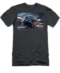 Dallas Coboys Helmet in Rain Kevin Walker and Pixel Reverie T-Shirt