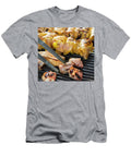 Dates in Bacon and Meat Kebabs on a Barbecue Chris Schfer T-Shirt