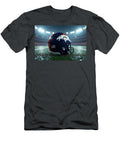 Denver Broncos on Wet Field Kevin Walker and Pixel Reverie T-Shirt
