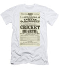 Dickens Playbill the Cricket on the Hearth At Theatre Royal Derby January 15th 1846 English School T-Shirt