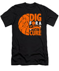 Dig for a Cure Leukemia Awareness Volleyball Natalie Lidford T-Shirt