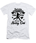 Dont Let the Pretty Face Floor Ball Hockey Player Tshirtconcepts Marvin Poppe T-Shirt