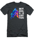 E Hockey Goalie My Goal Is to Deny Yours Manoli Erynn T-Shirt