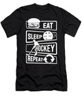 Eat Sleep Hockey Repeat Ice Sport Puck Winter Mister T-Shirt
