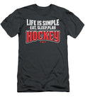 Eat Sleep Play Hockey Ice Hockey for Men Women Kids Trainer Coach Player Crazy Squirrel T-Shirt