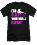 Eat Sleep Volleyball Repeat 80s Retro Me T-Shirt