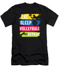 Eat Sleep Volleyball Repeat Volleyball Gifts Licensed Art T-Shirt
