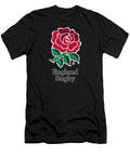 England Rugby Logo the Red Rose Juza Rayu T-Shirt