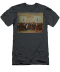 Epic Chess Match Between Pierre Saint Amant and Howard Staunton in 1843 Peinture De Jean Henri Marlet Jean Henri Marlet T-Shirt