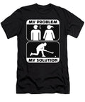 Field Hockey Player My Problem My Pictogram Mom Tshirtconcepts Marvin Poppe T-Shirt